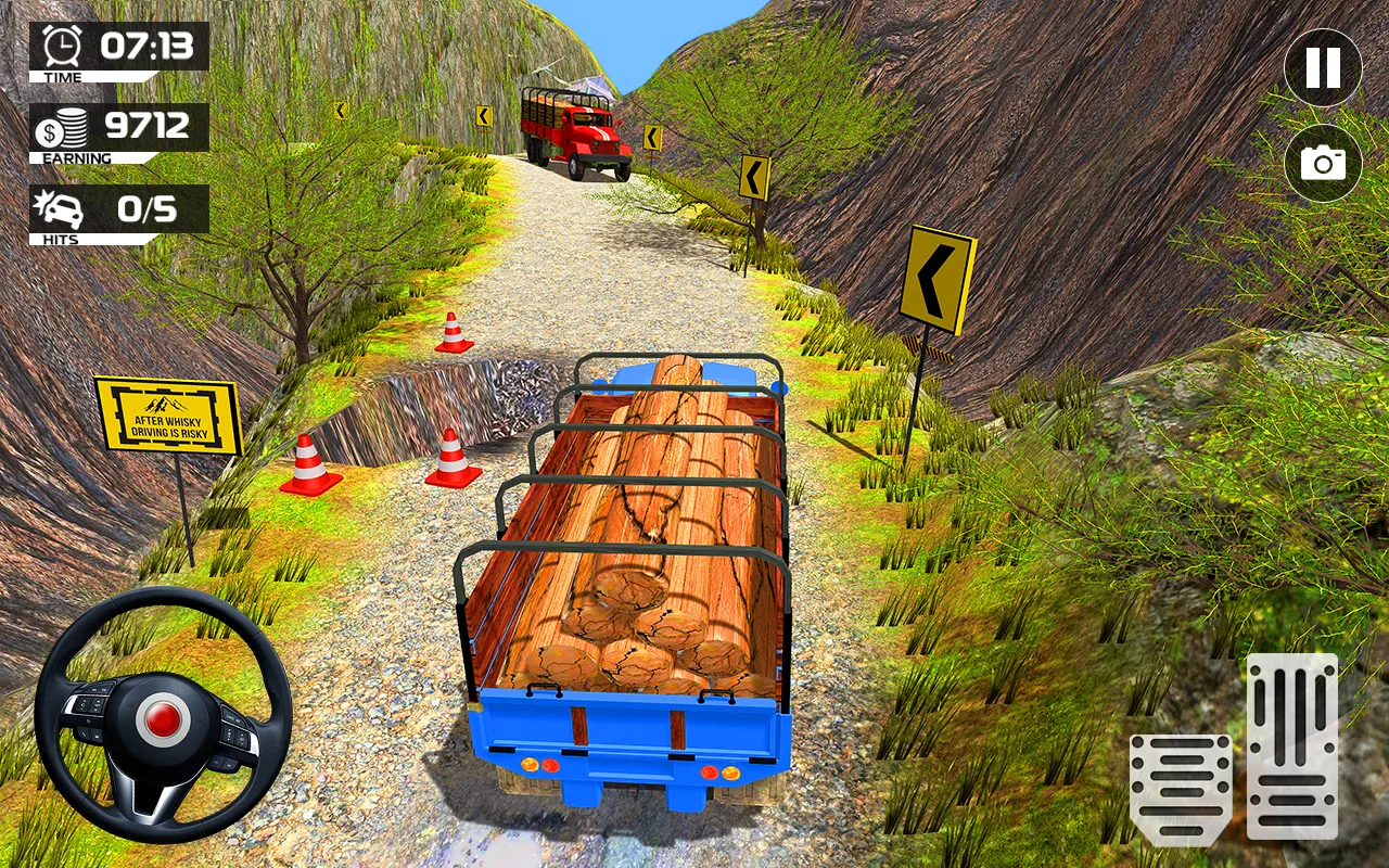 Transporter Truck Driving Sim | Indus Appstore | Screenshot