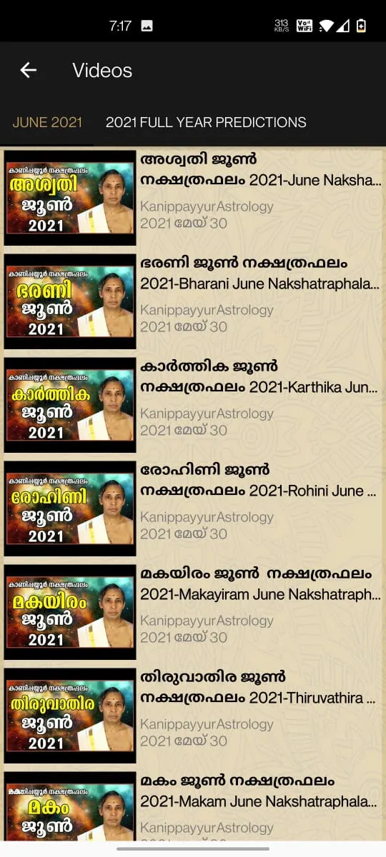 Kanippayyur Astrology | Indus Appstore | Screenshot