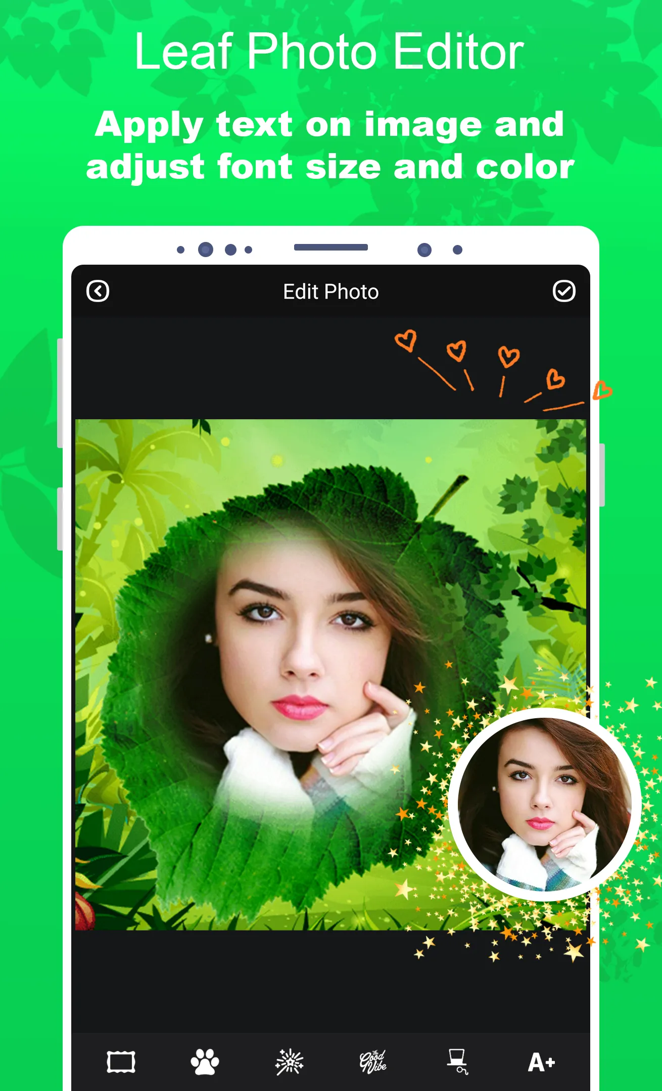 Leaf Editor - Leaves Frames | Indus Appstore | Screenshot