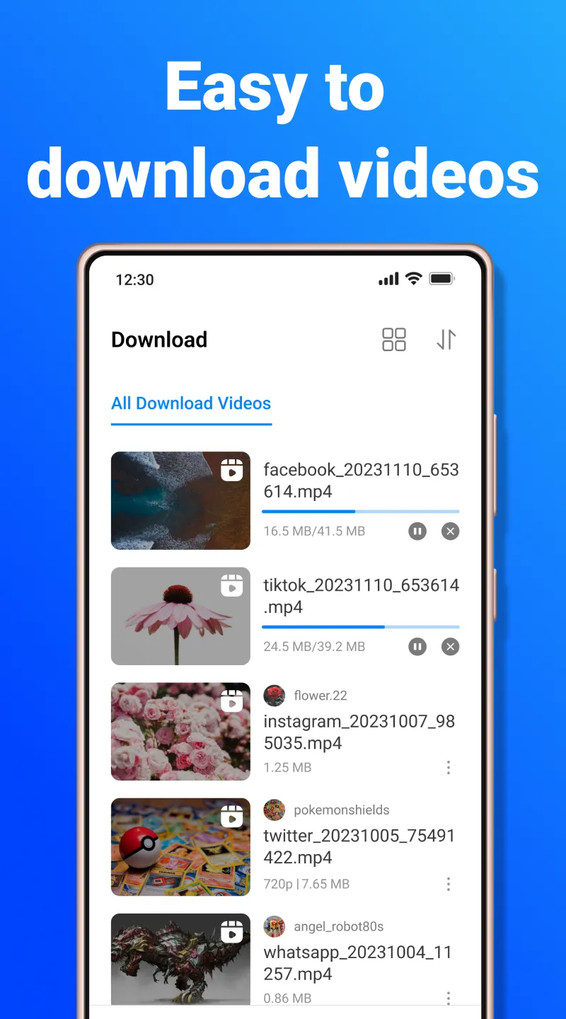 Download Video- All Downloader | Indus Appstore | Screenshot