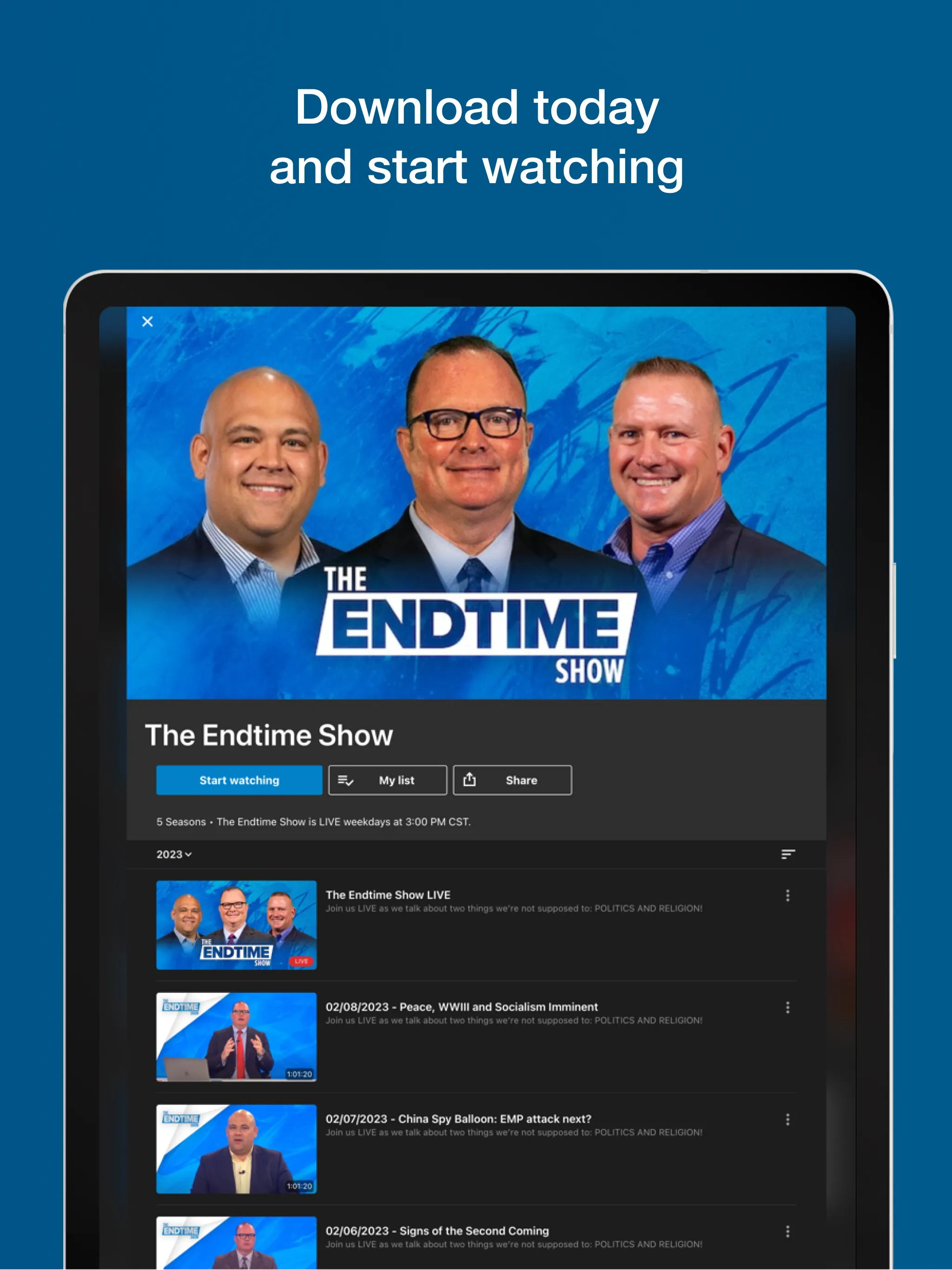 Endtime+ | Indus Appstore | Screenshot