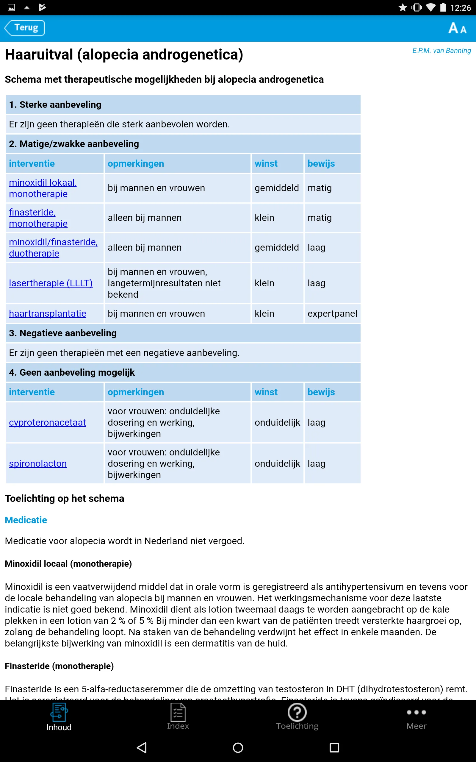 Therapie van alledaagse klacht | Indus Appstore | Screenshot