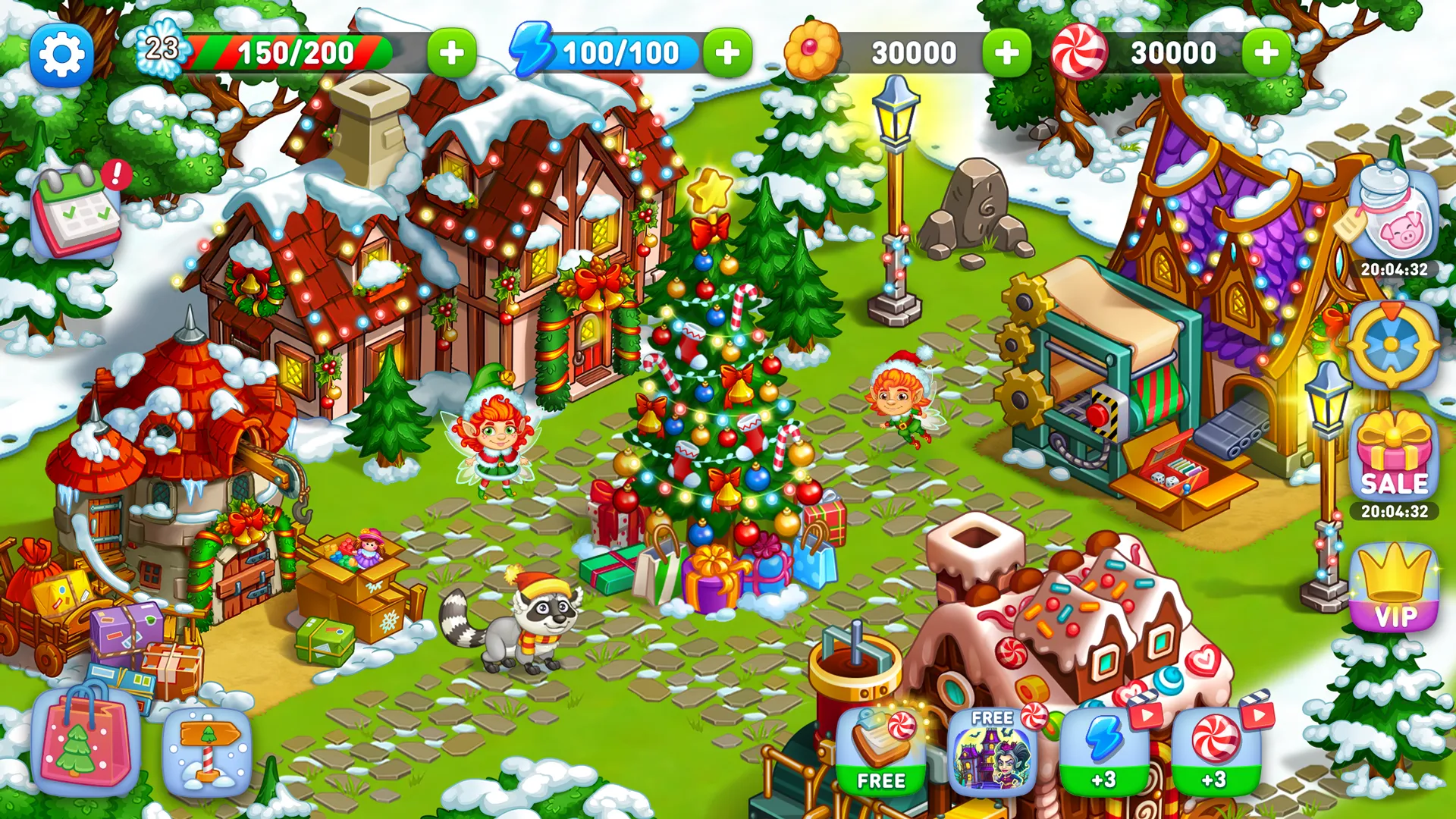 Snow Farm - Santa Family story | Indus Appstore | Screenshot