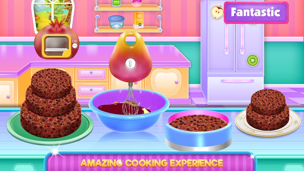 Fruit Chocolate Cake Cooking | Indus Appstore | Screenshot