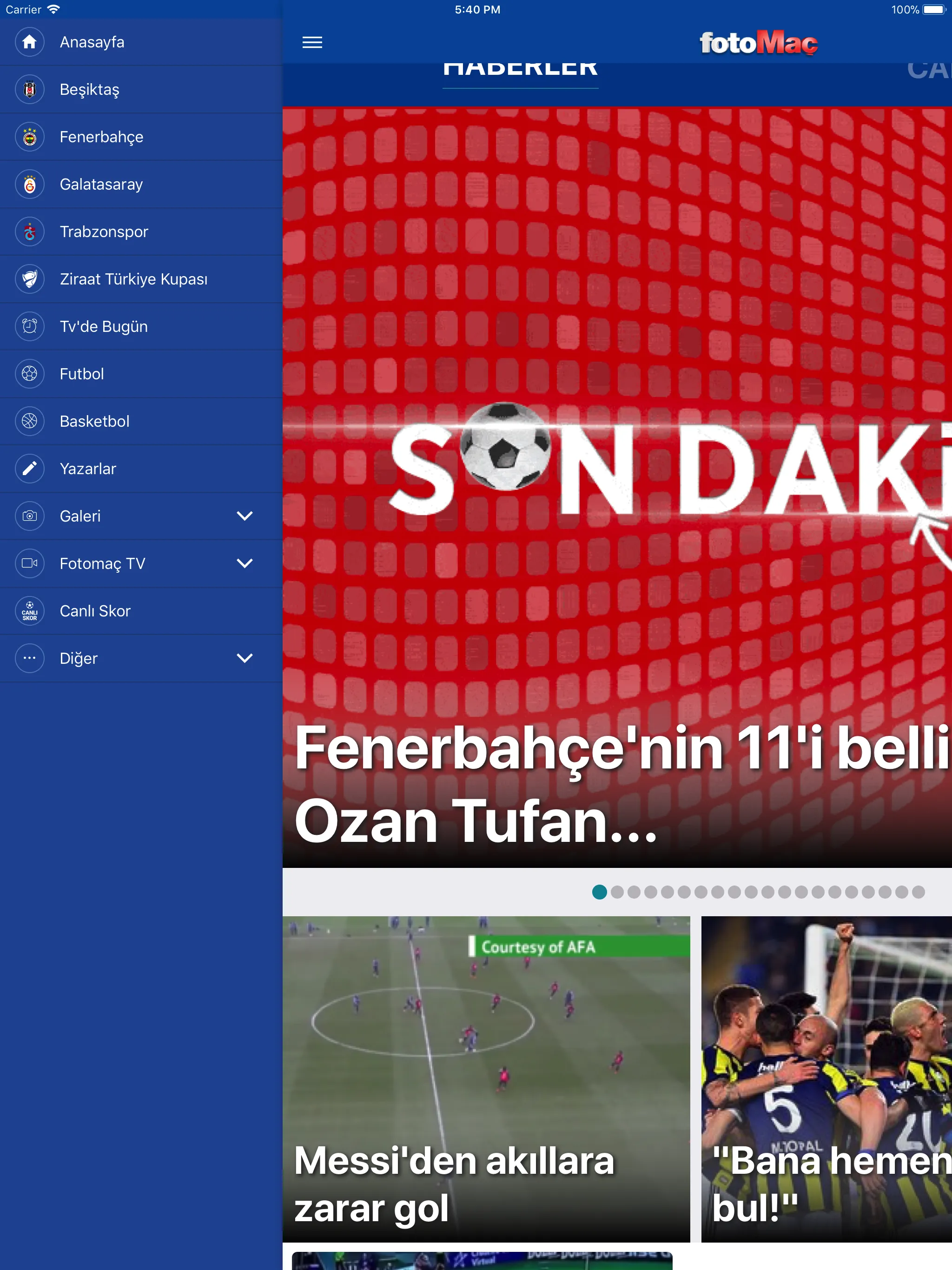 FOTOMAÇ–Son dakika spor haberl | Indus Appstore | Screenshot