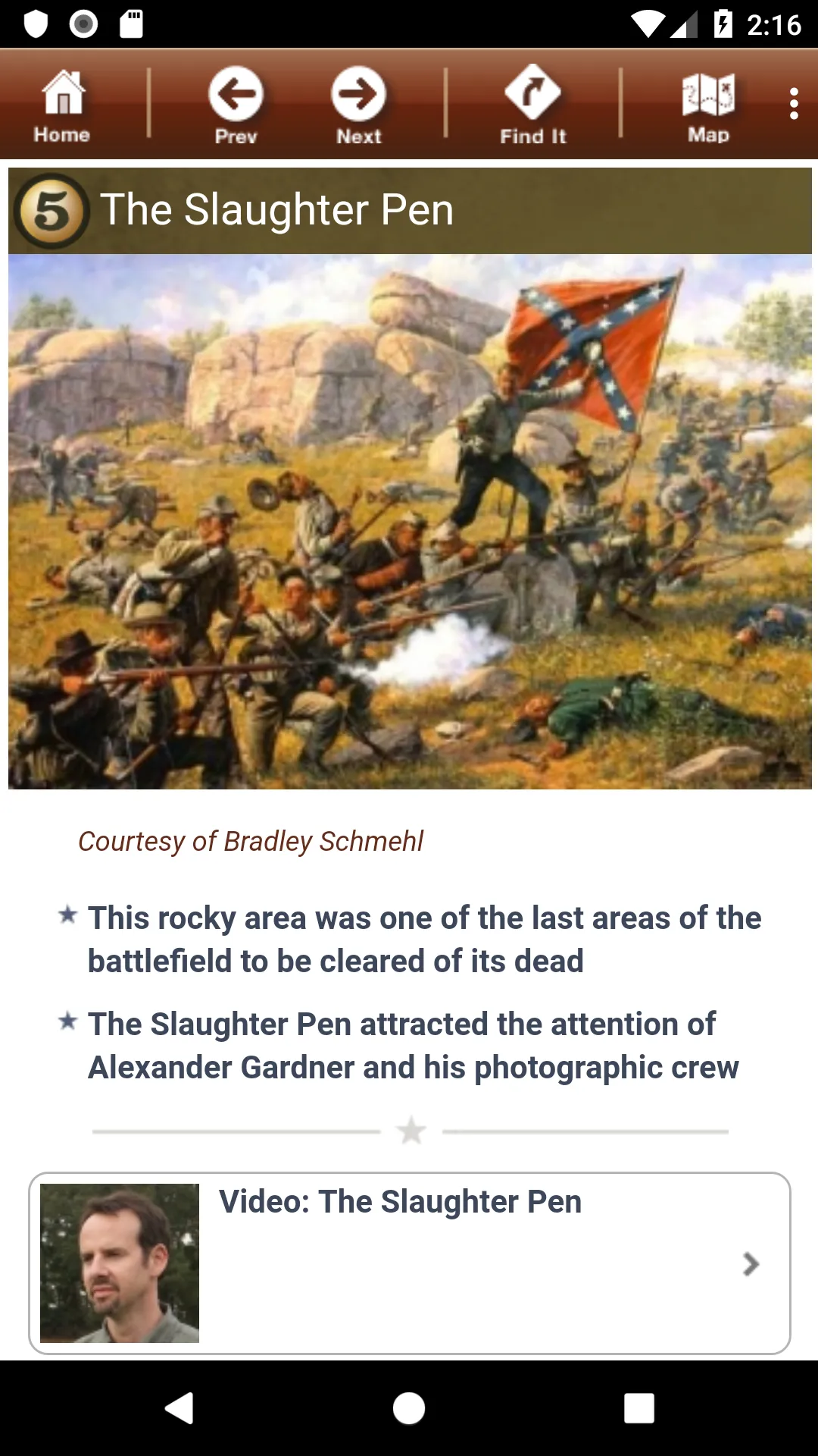 Gettysburg Battle App | Indus Appstore | Screenshot