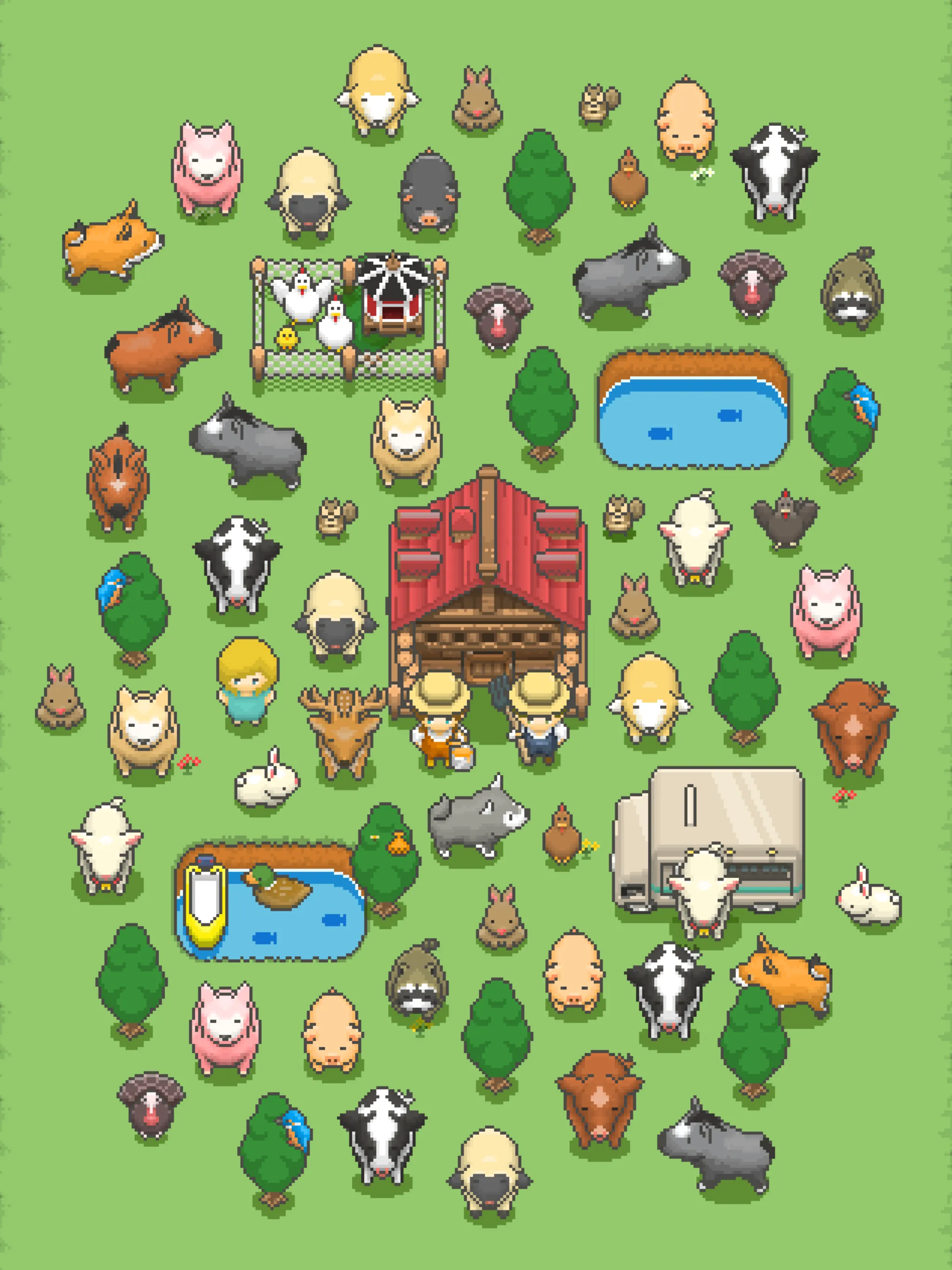 Tiny Pixel Farm - Simple Game | Indus Appstore | Screenshot