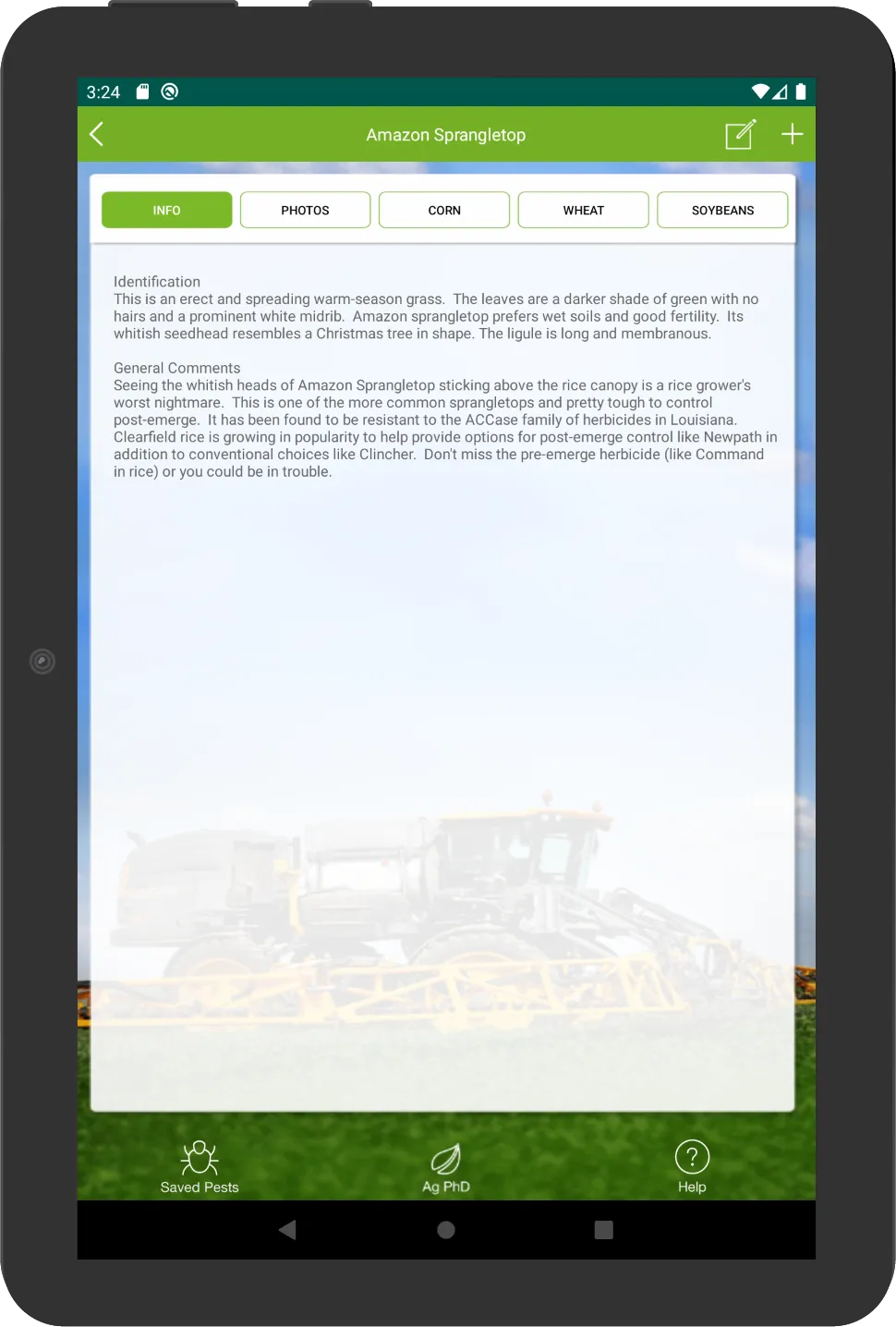 Ag PhD Field Guide | Indus Appstore | Screenshot