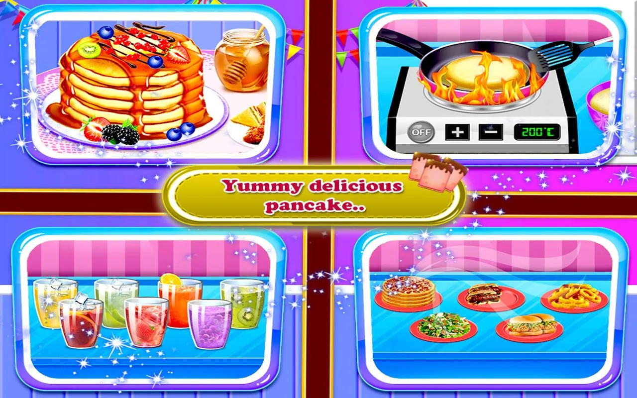 Sweet Pancake Maker Game | Indus Appstore | Screenshot