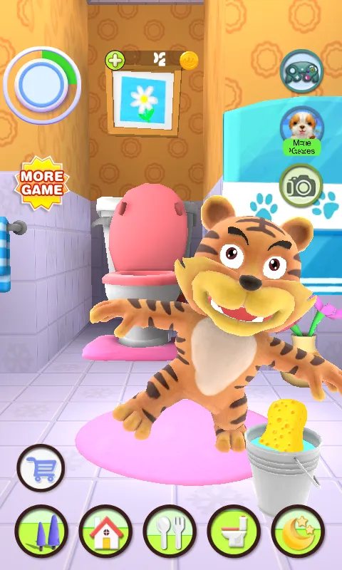 Talking Tiger | Indus Appstore | Screenshot