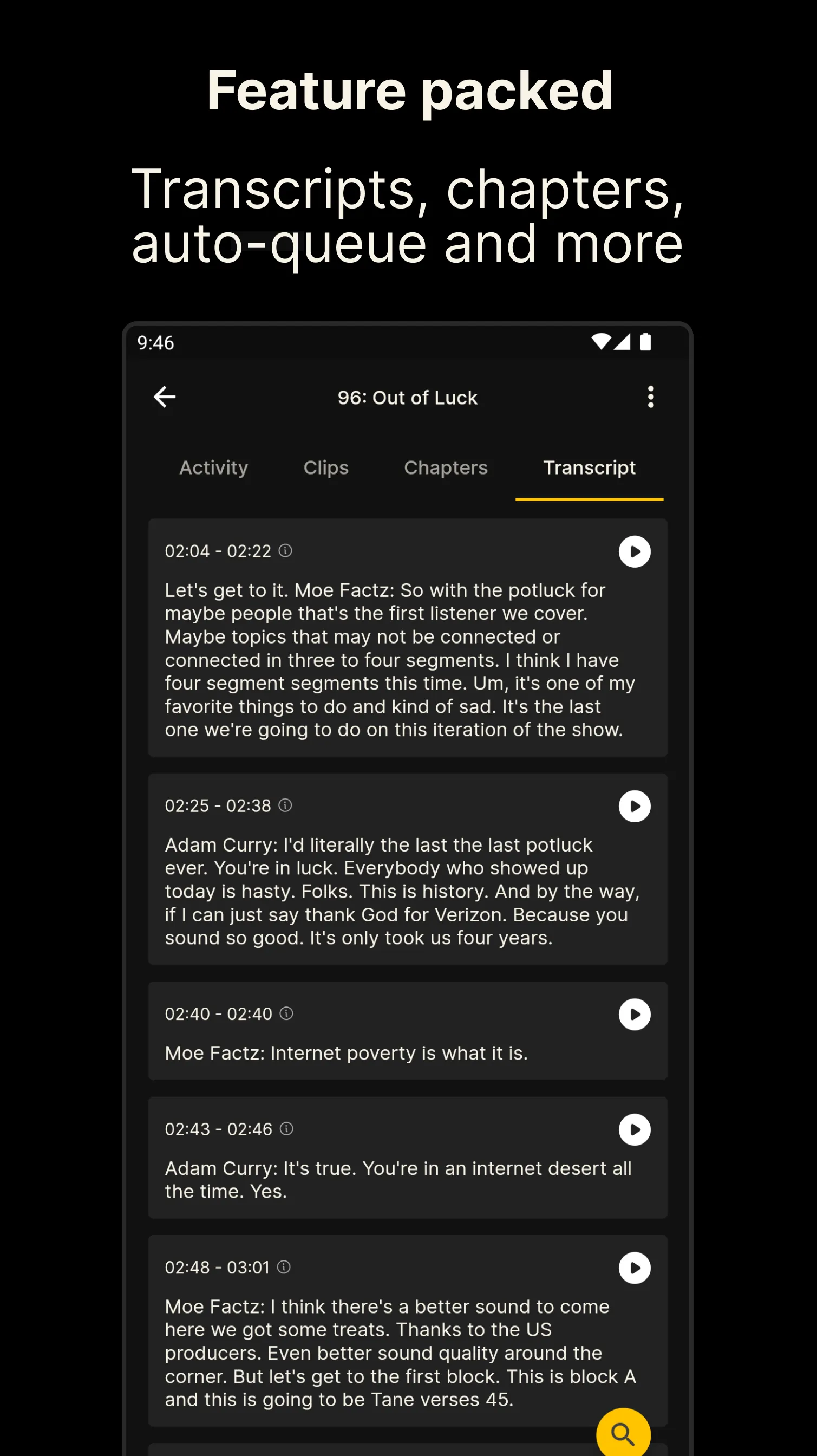 Fountain: Podcasts & Music | Indus Appstore | Screenshot