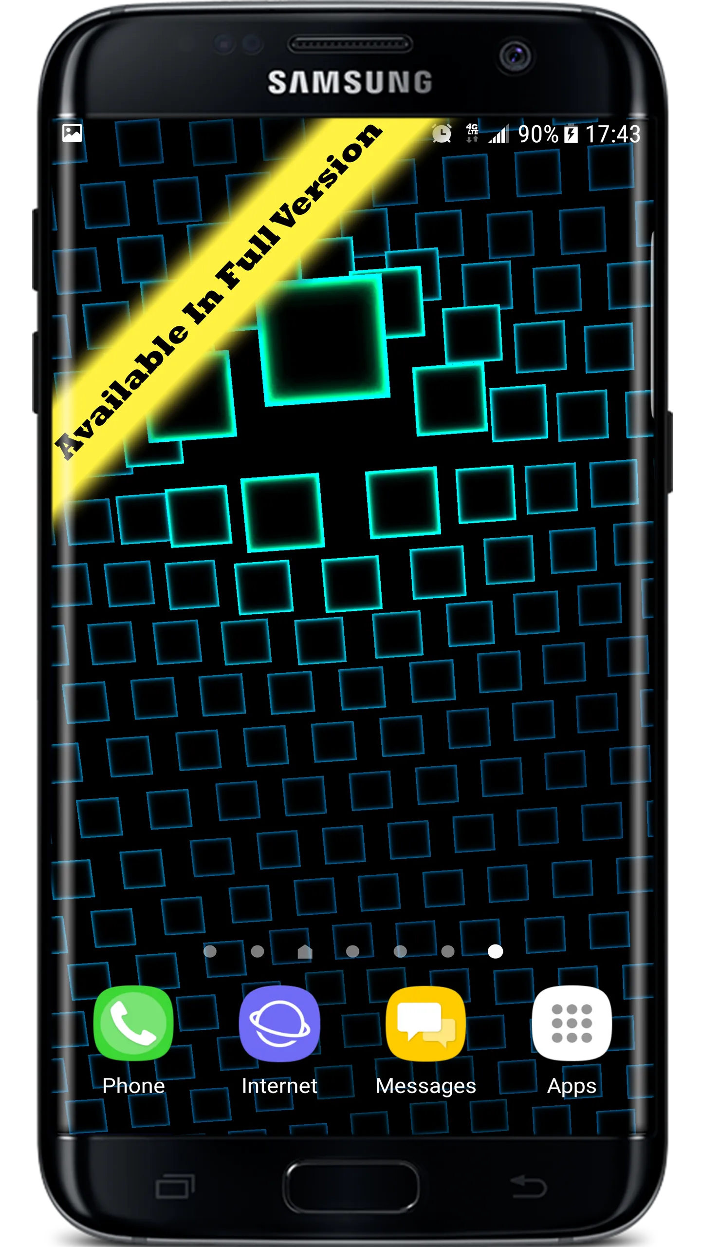 Infinity Parallax Squares 3D L | Indus Appstore | Screenshot