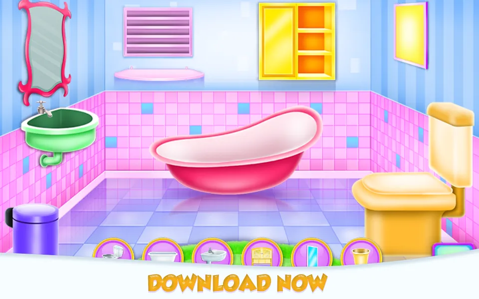 Bathroom Cleanup and Deco | Indus Appstore | Screenshot