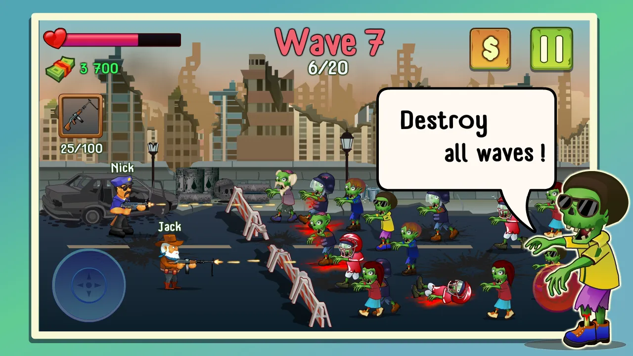 Two guys & Zombies: Online | Indus Appstore | Screenshot