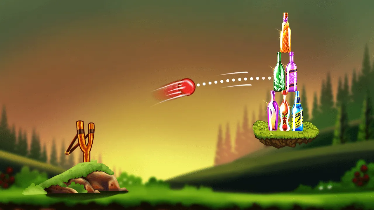 Bottle Shooting Game 2 | Indus Appstore | Screenshot