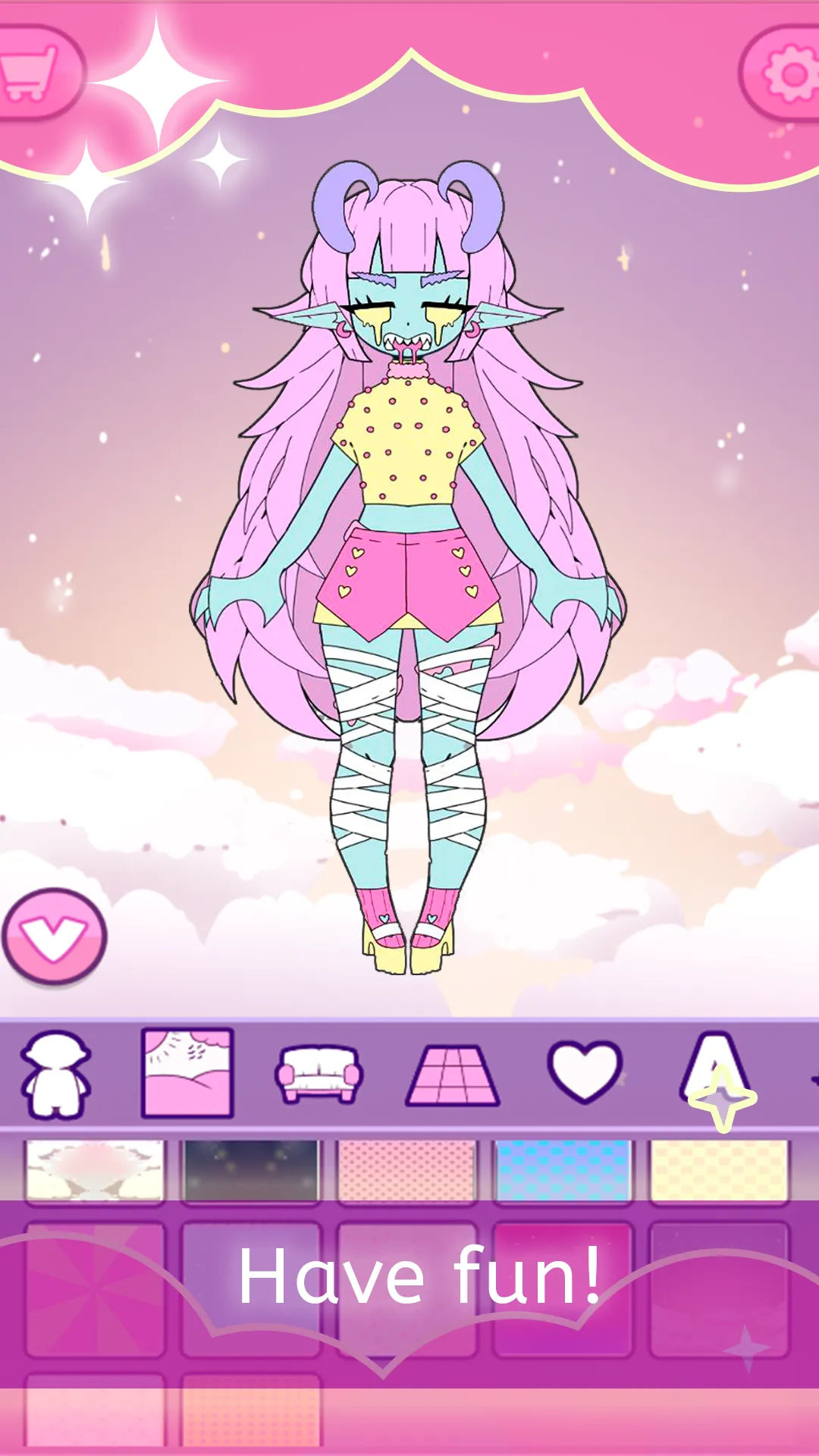 Moon's Closet dress up game | Indus Appstore | Screenshot