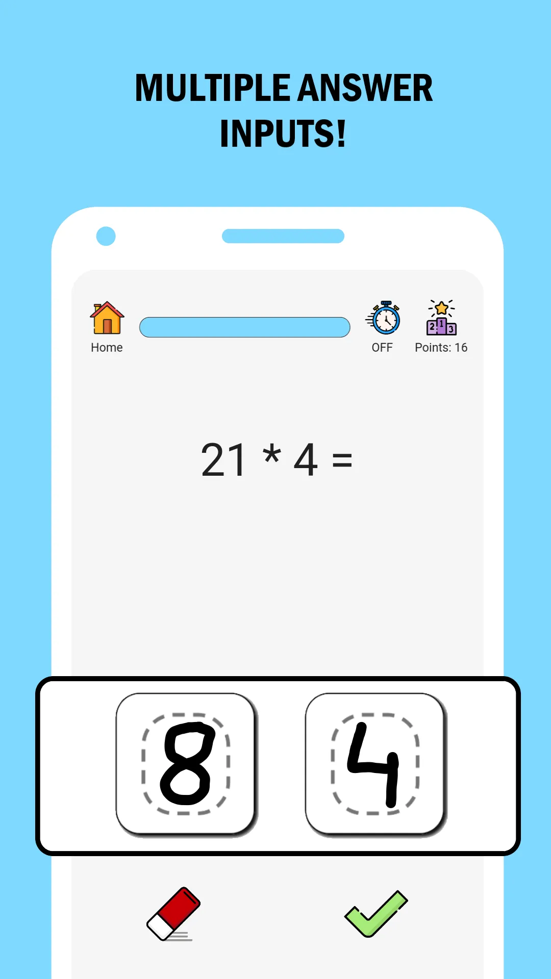 Math: Mental arithmetic game | Indus Appstore | Screenshot