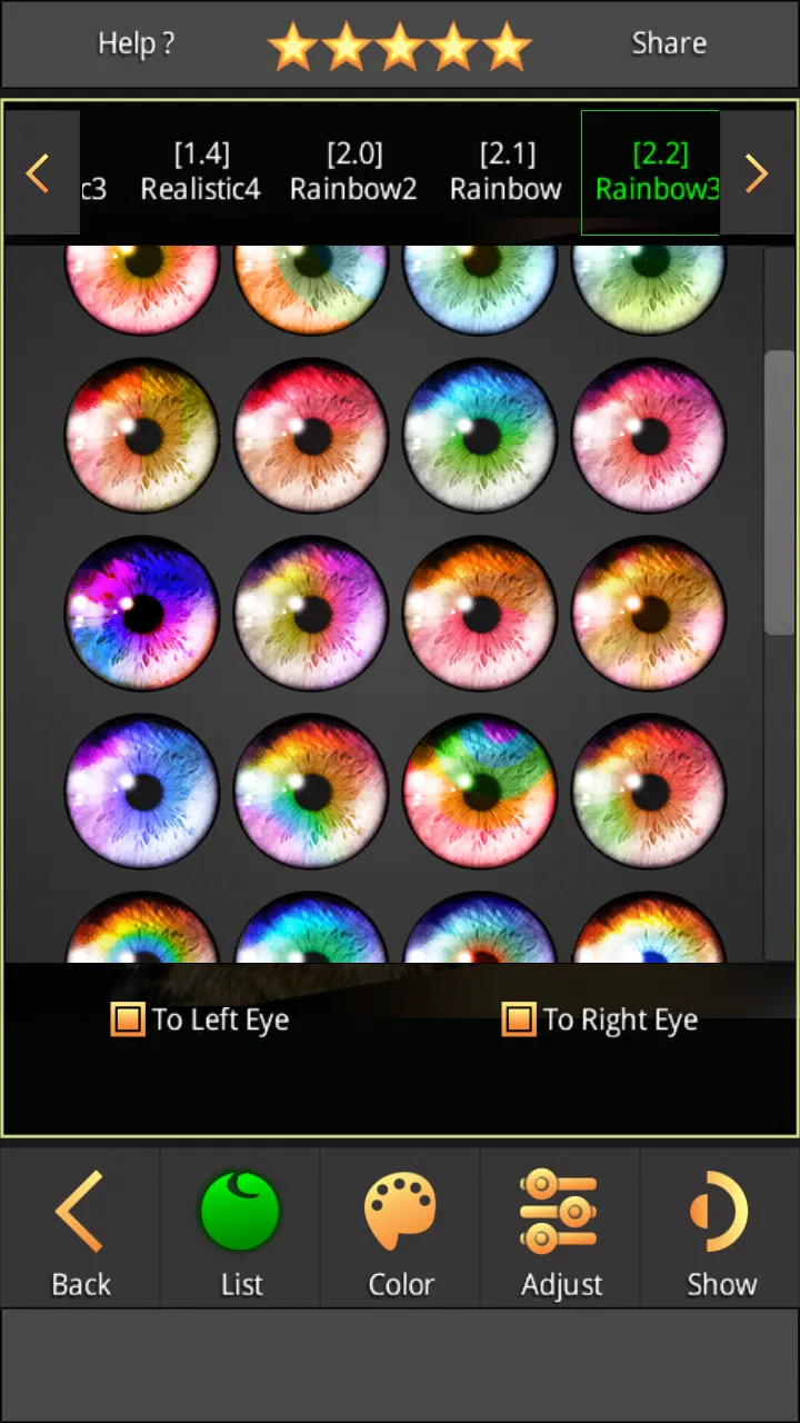 FoxEyes - Change Eye Color | Indus Appstore | Screenshot