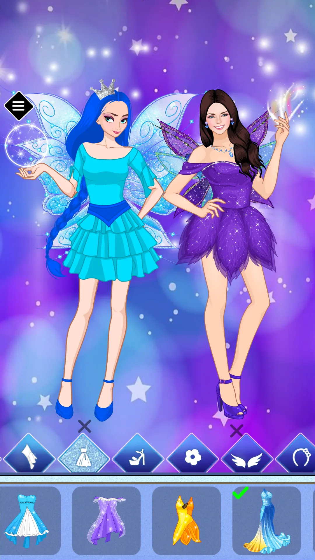 Magic Fairy Butterfly Dress up | Indus Appstore | Screenshot