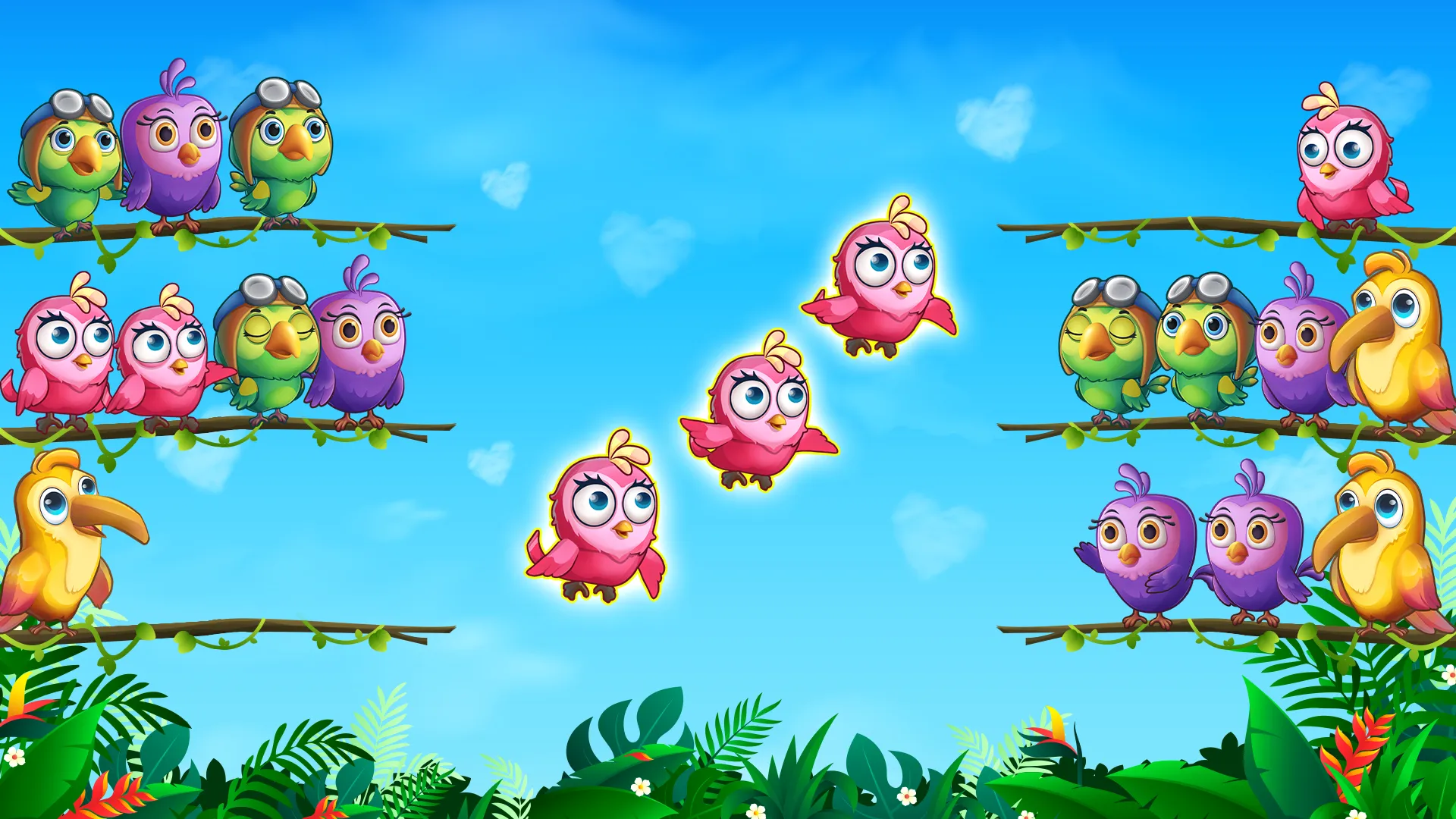 Bird Sort Puzzle: Color Game | Indus Appstore | Screenshot