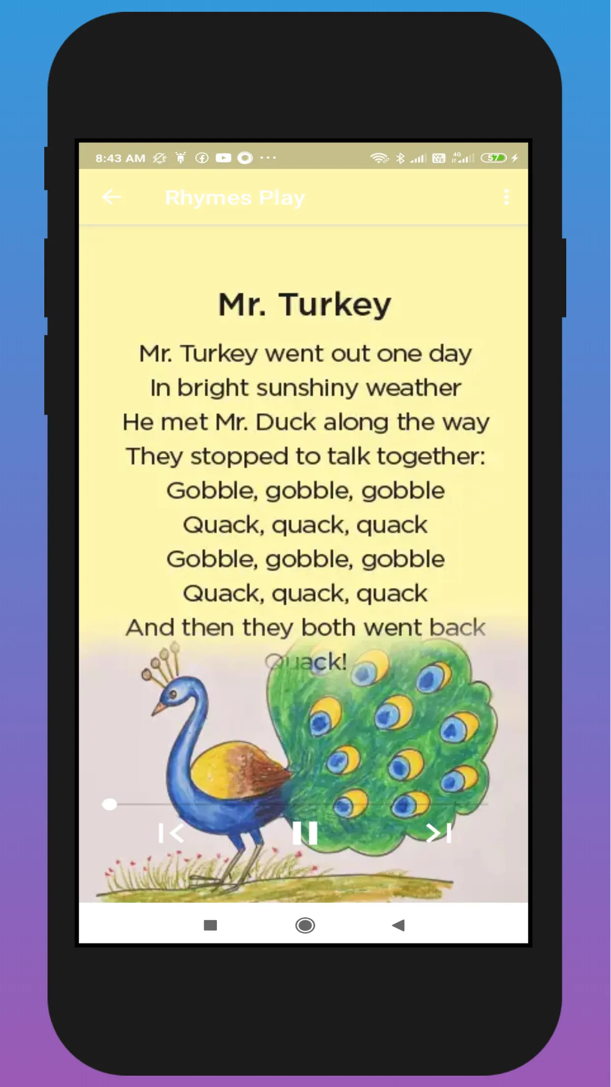 Rhymes in English for Kids | Indus Appstore | Screenshot