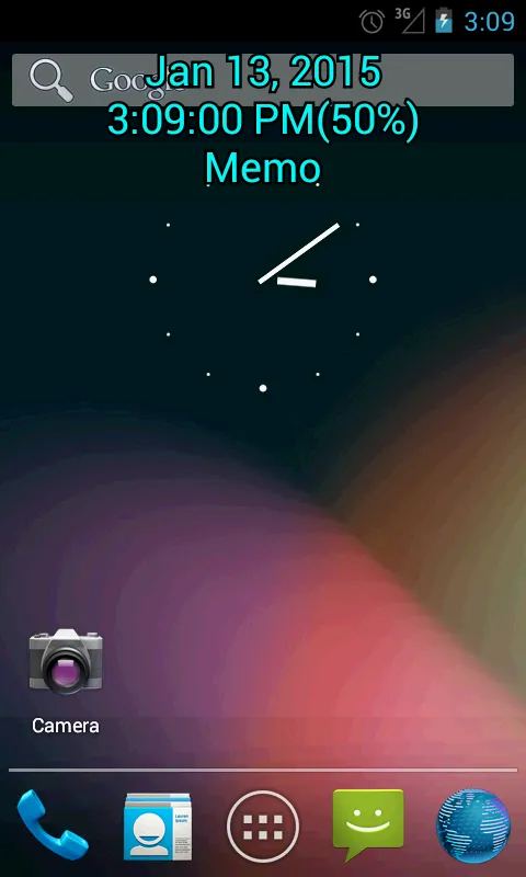 Always Visible Time and Memo | Indus Appstore | Screenshot