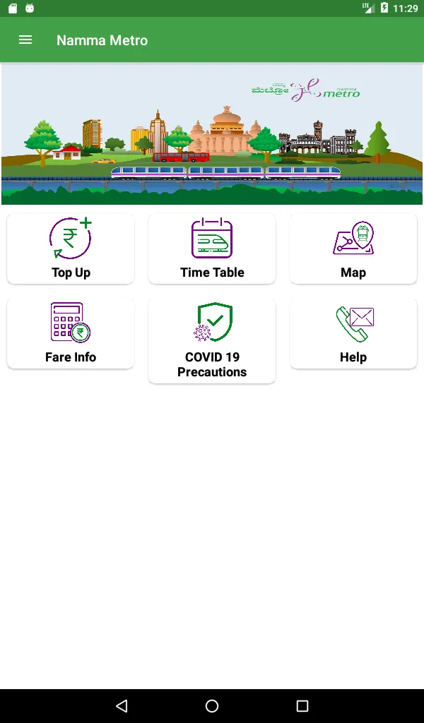 Namma Metro-BMRCL official app | Indus Appstore | Screenshot