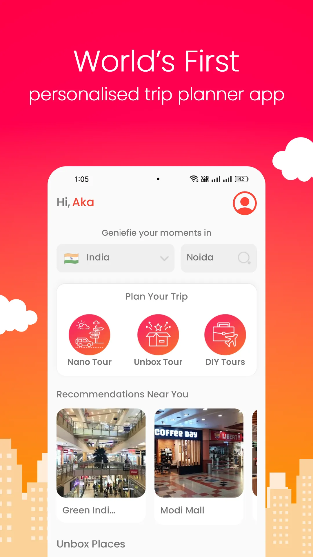 Geniefie: Trip Planner | Indus Appstore | Screenshot