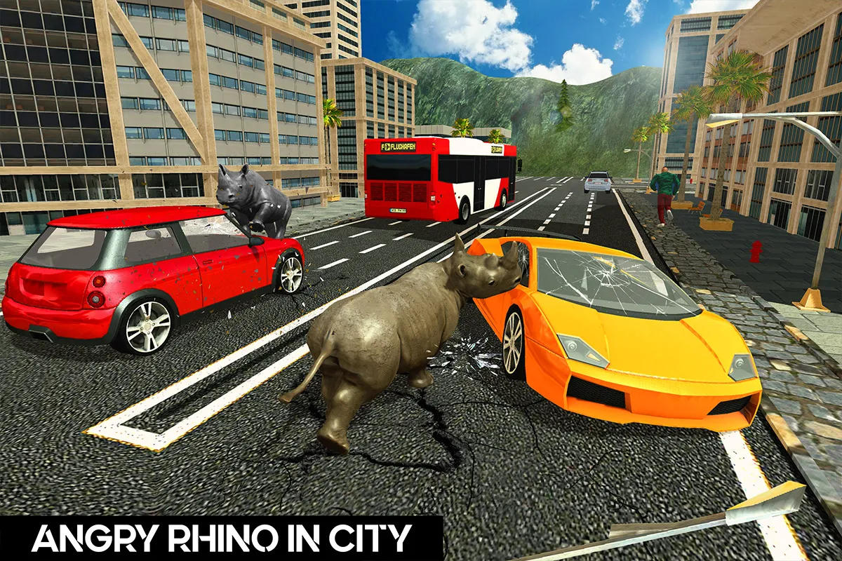 Wild Rhino Family Jungle Sim | Indus Appstore | Screenshot