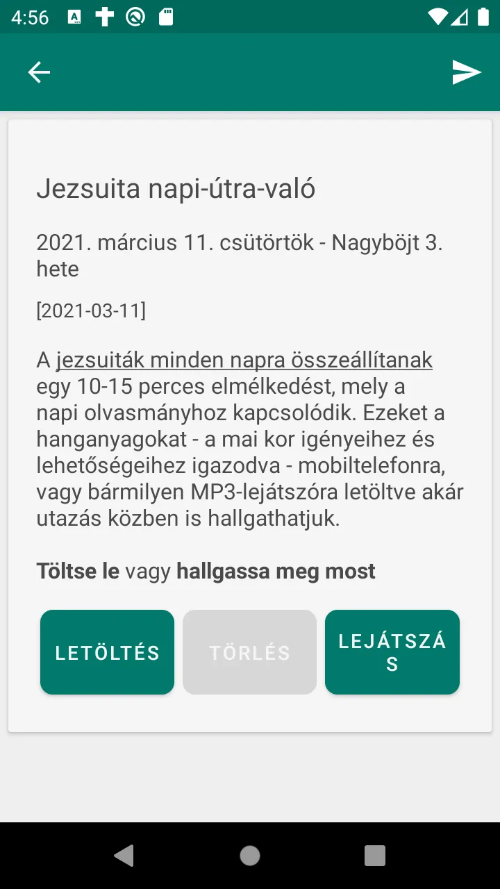 AndroKat: Android és Katolikus | Indus Appstore | Screenshot