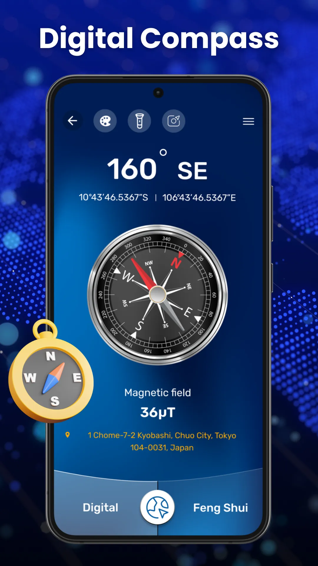 Compass App: Accurate Compass | Indus Appstore | Screenshot