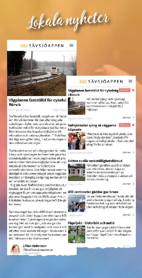 SävsjöAppen | Indus Appstore | Screenshot