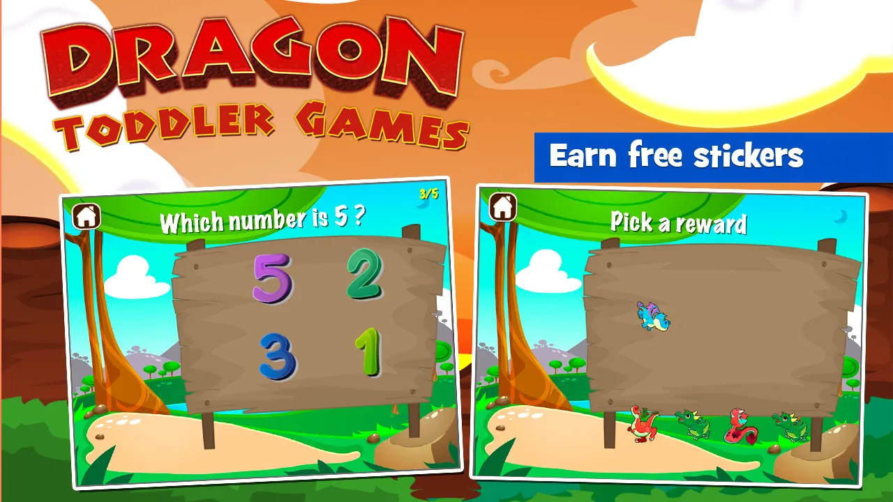 Dragon Toddler Games | Indus Appstore | Screenshot