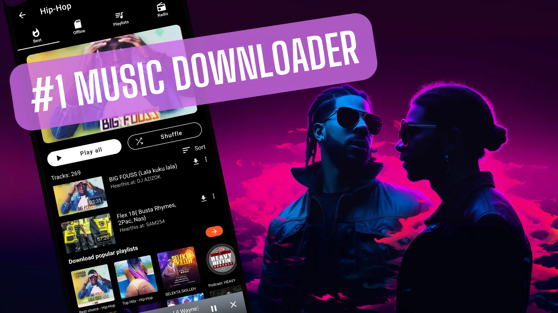 Music Downloader | Indus Appstore | Screenshot