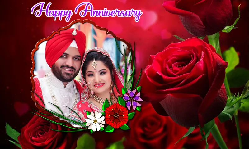 Anniversary Photo Frames | Indus Appstore | Screenshot