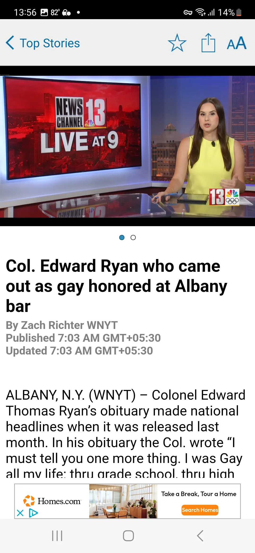 WNYT NewsChannel 13 Albany, NY | Indus Appstore | Screenshot