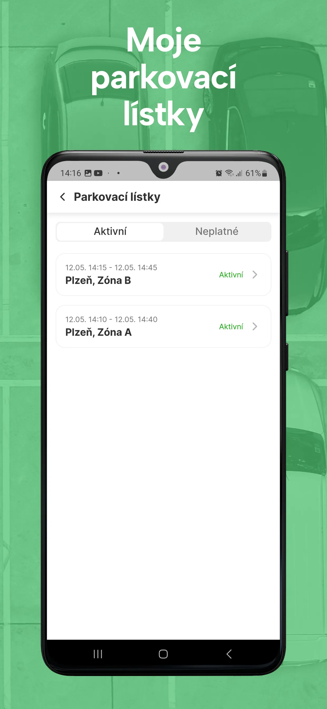 ParkSimply Plzeň | Indus Appstore | Screenshot