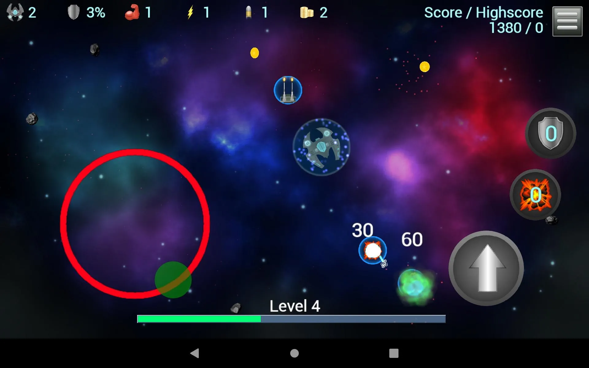 Asteroid Shooter | Indus Appstore | Screenshot