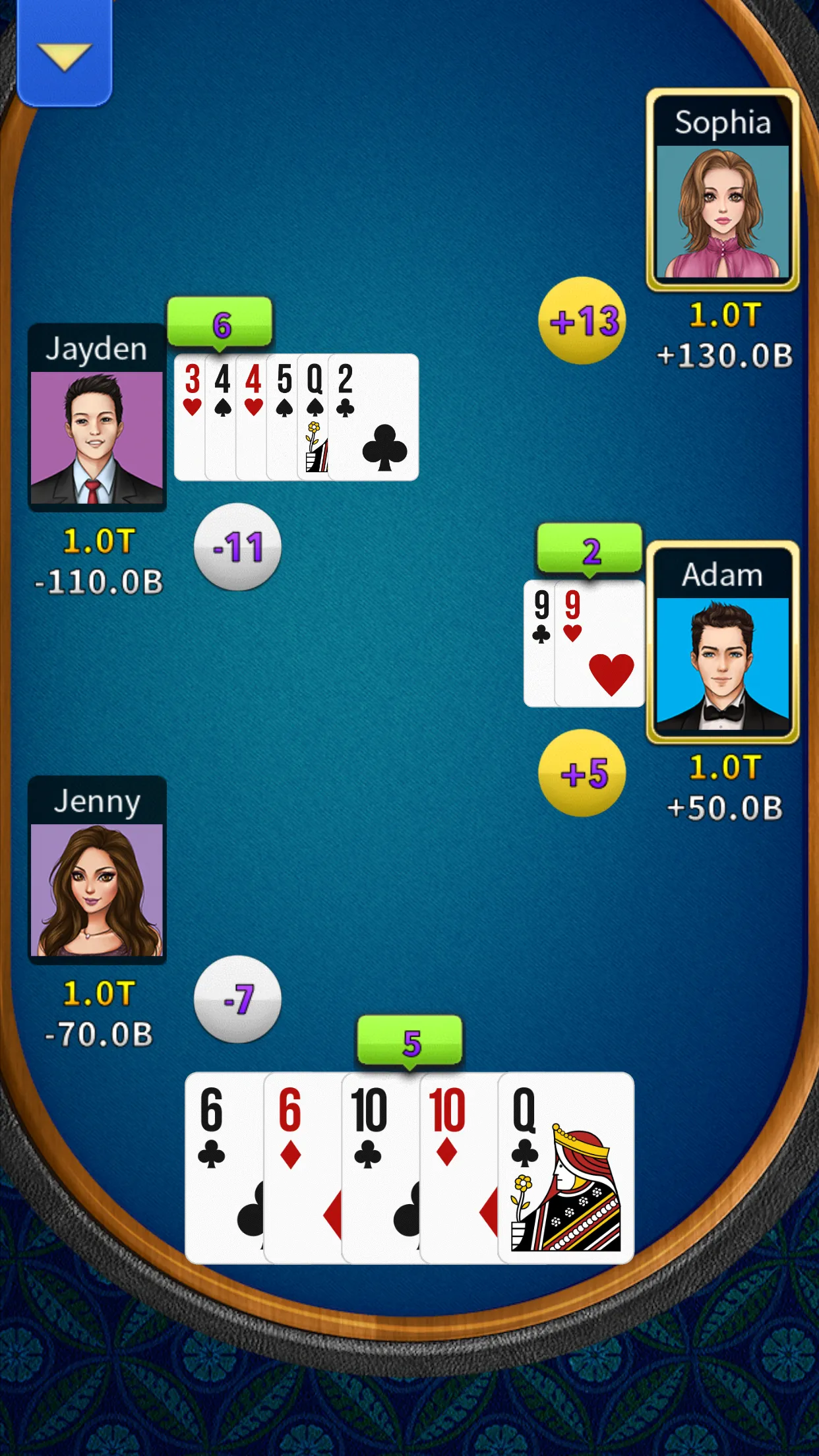 Big 2 Offline - KK Pusoy Dos | Indus Appstore | Screenshot