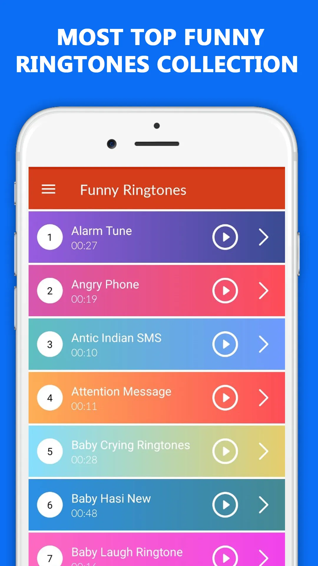 Funny Ringtones: Funny Sounds | Indus Appstore | Screenshot