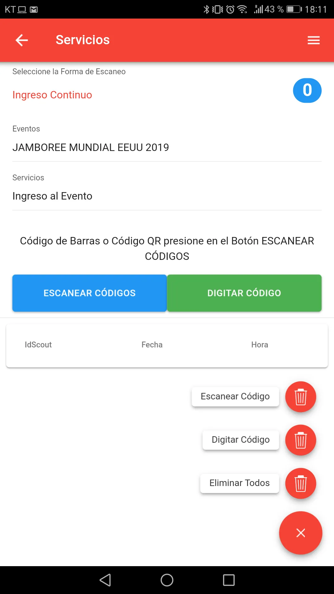 Siscout-Eventos | Indus Appstore | Screenshot