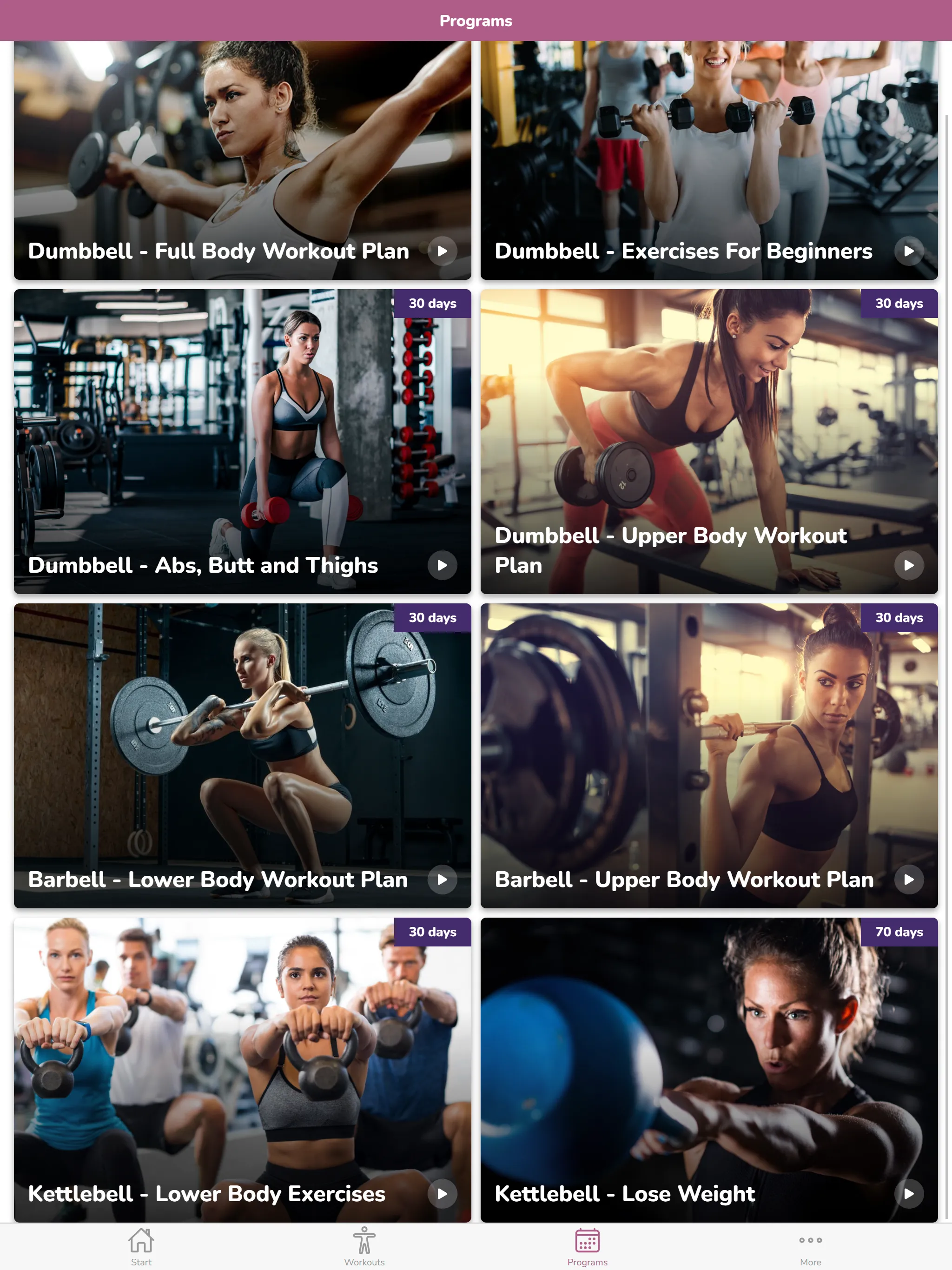 Weight Training for Women | Indus Appstore | Screenshot