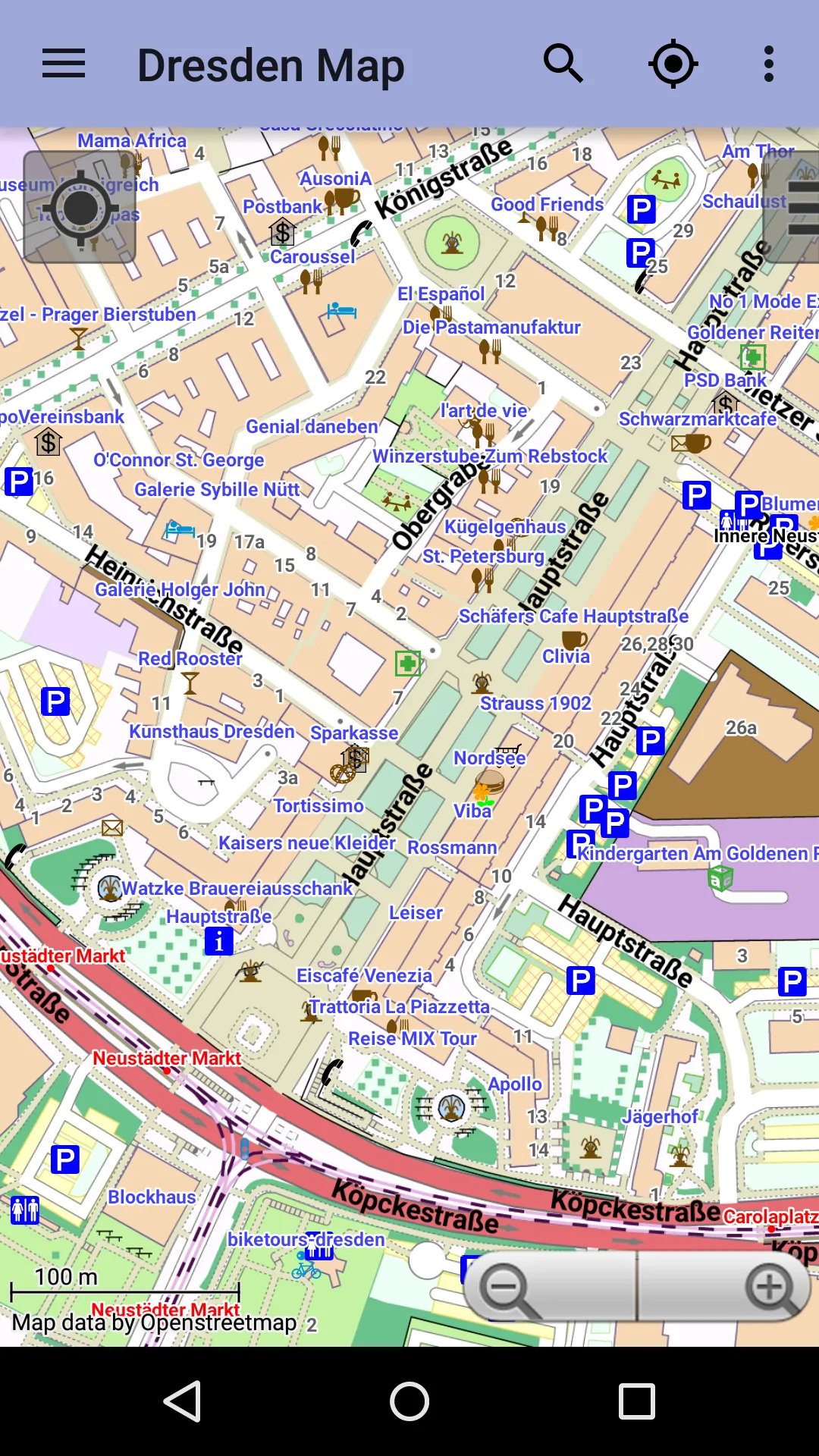 Dresden Offline City Map Lite | Indus Appstore | Screenshot