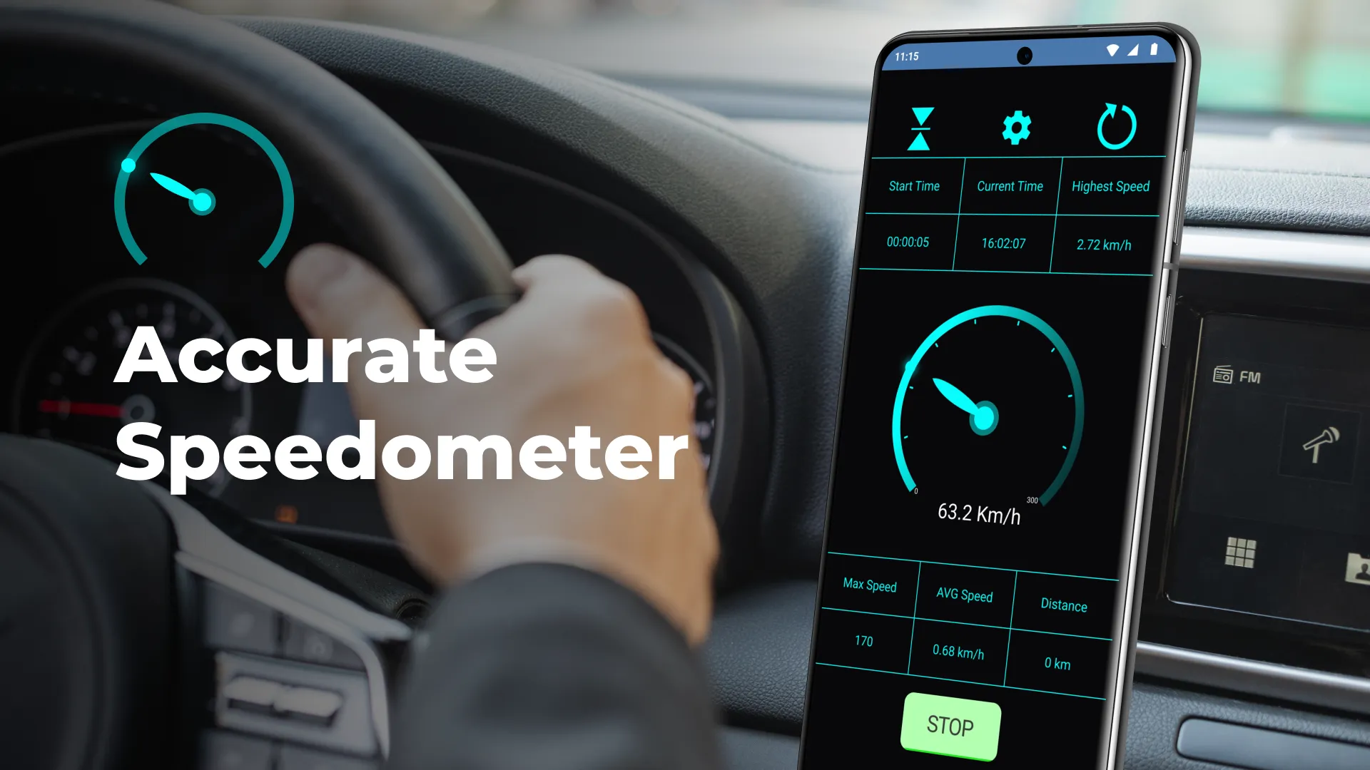 Speedometer: GPS Speed Tracker | Indus Appstore | Screenshot