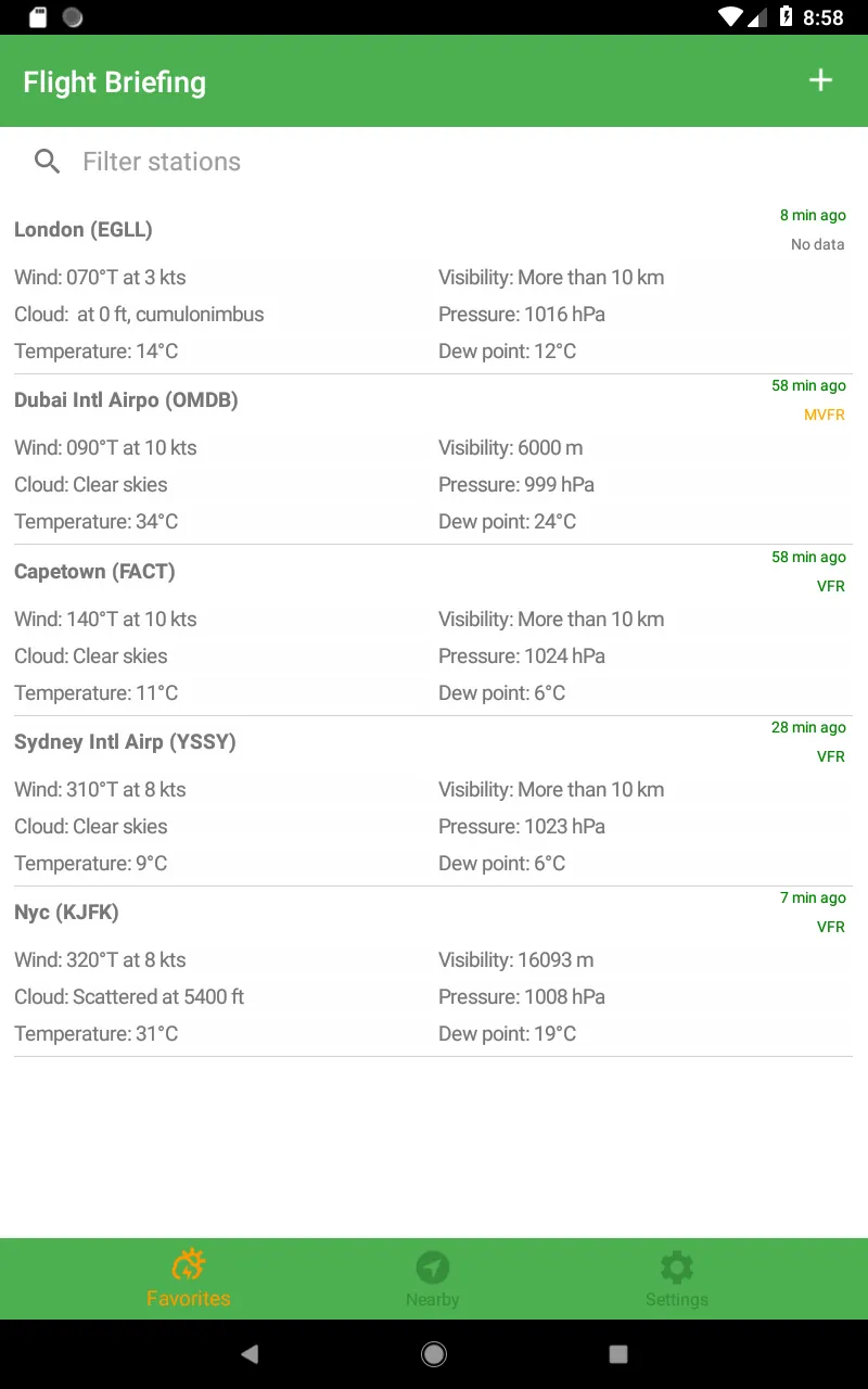 Flight Briefing | Indus Appstore | Screenshot