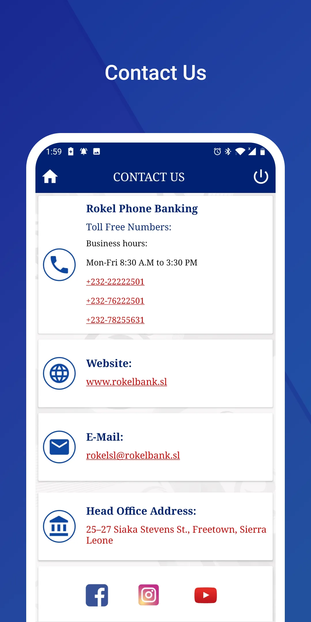 Rokel Simkorpor Plus | Indus Appstore | Screenshot