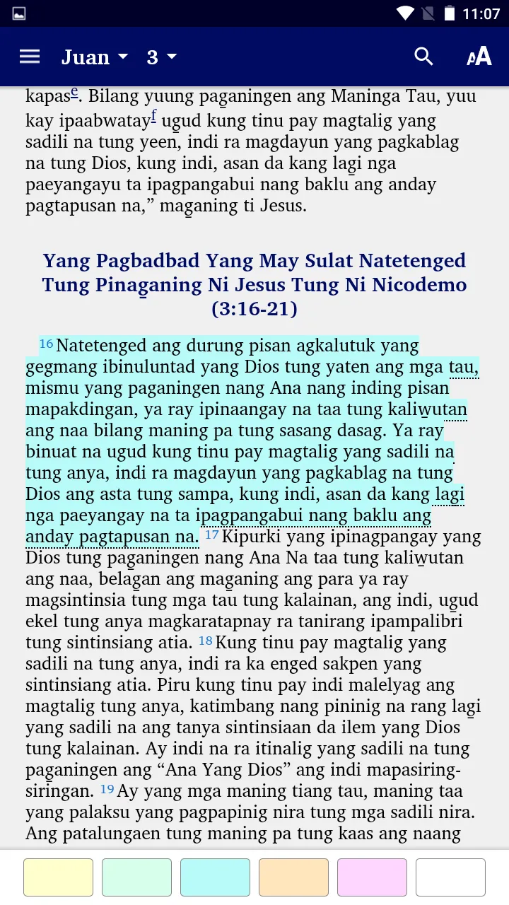 Calamian Tagbanwa Bible | Indus Appstore | Screenshot