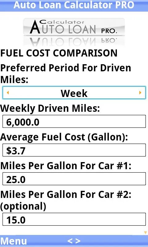 Auto Loan Calculator PRO | Indus Appstore | Screenshot