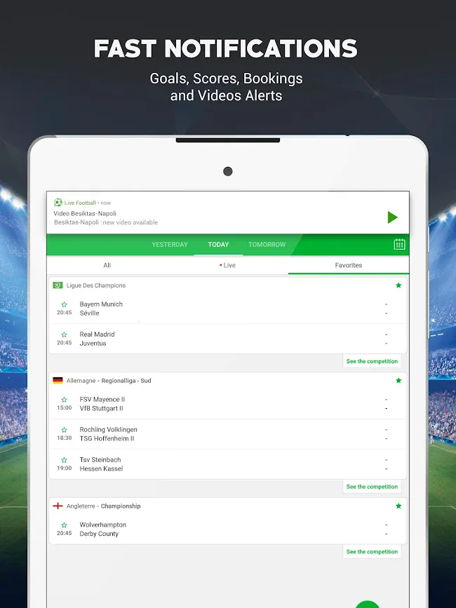 SKORES - Live Football Scores | Indus Appstore | Screenshot