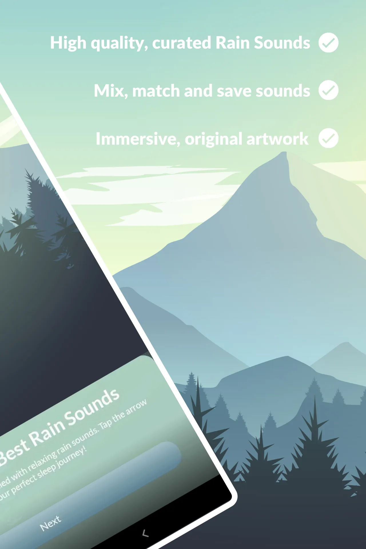 Rain Sounds - Sleep & Relax | Indus Appstore | Screenshot